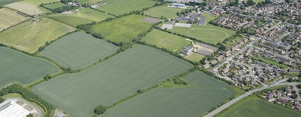 Shipston North aerial view